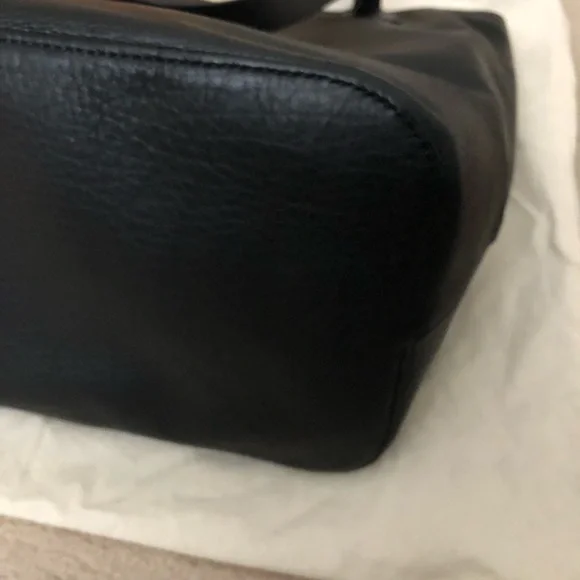 Brand new Tory Burch black leather tote - Picture 8 of 9